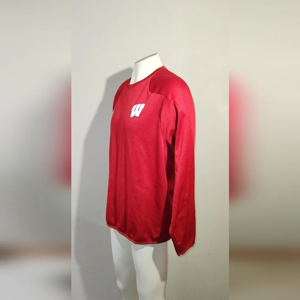 Adidas Adizero Climawarm Long Sleeve Wisconsin Badgers Men's Size Large